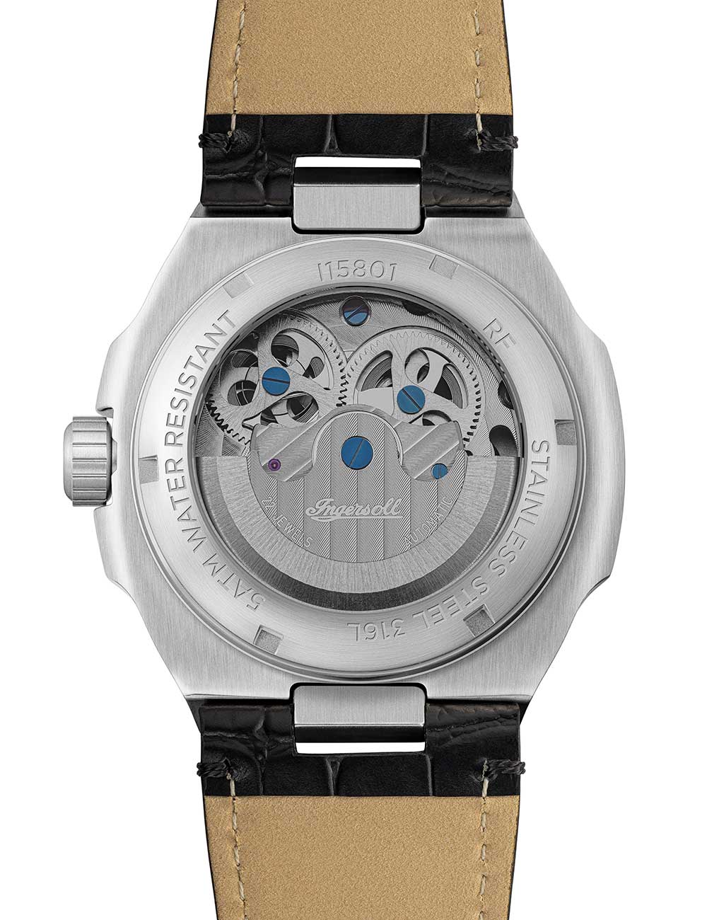 Ingersoll I15801 men's watch The Spirit Automatic 47mm 5ATM