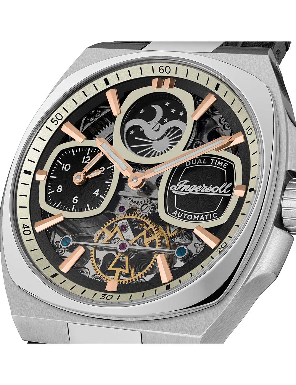 Ingersoll I15801 men's watch The Spirit Automatic 47mm 5ATM