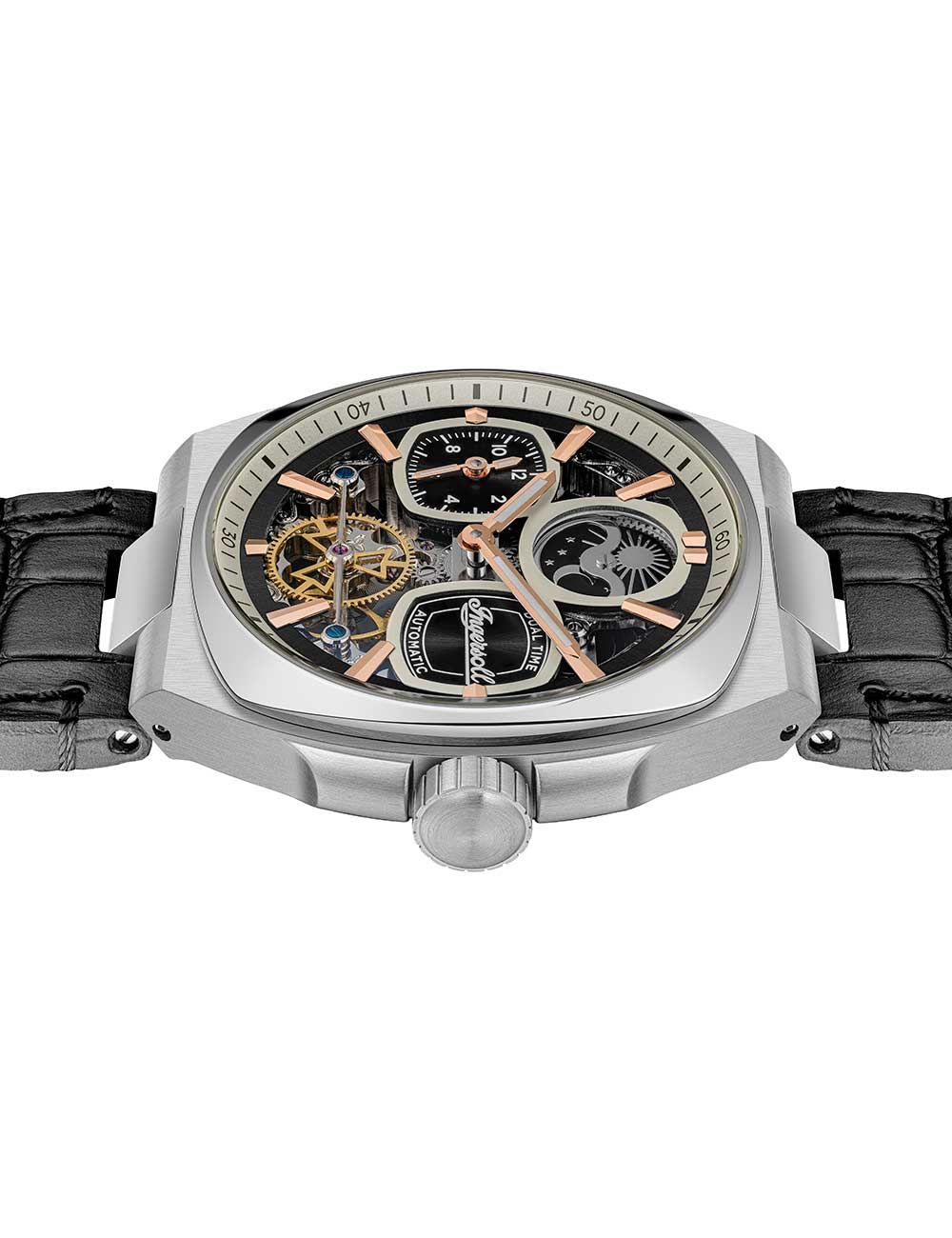 Ingersoll I15801 men's watch The Spirit Automatic 47mm 5ATM