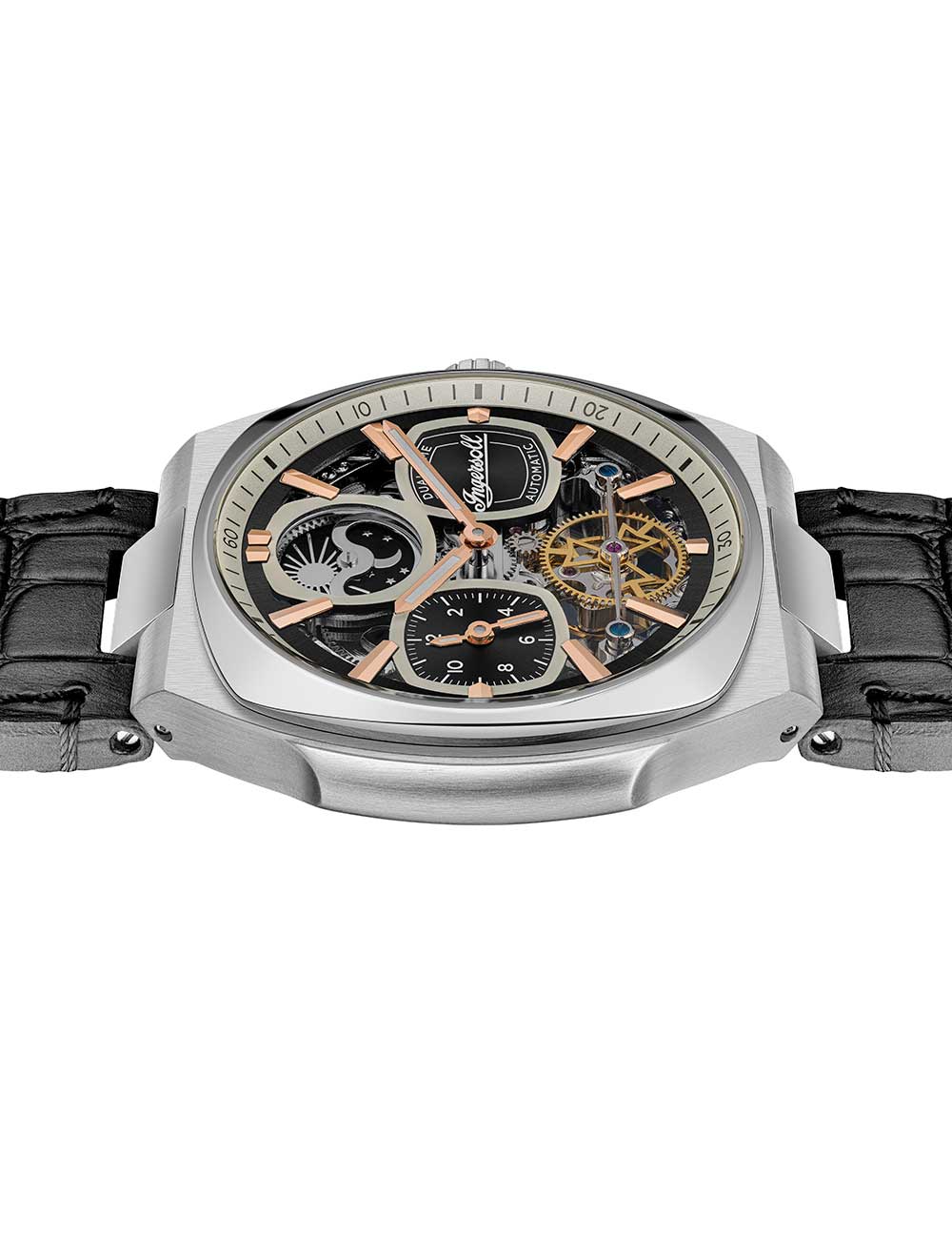 Ingersoll I15801 men's watch The Spirit Automatic 47mm 5ATM