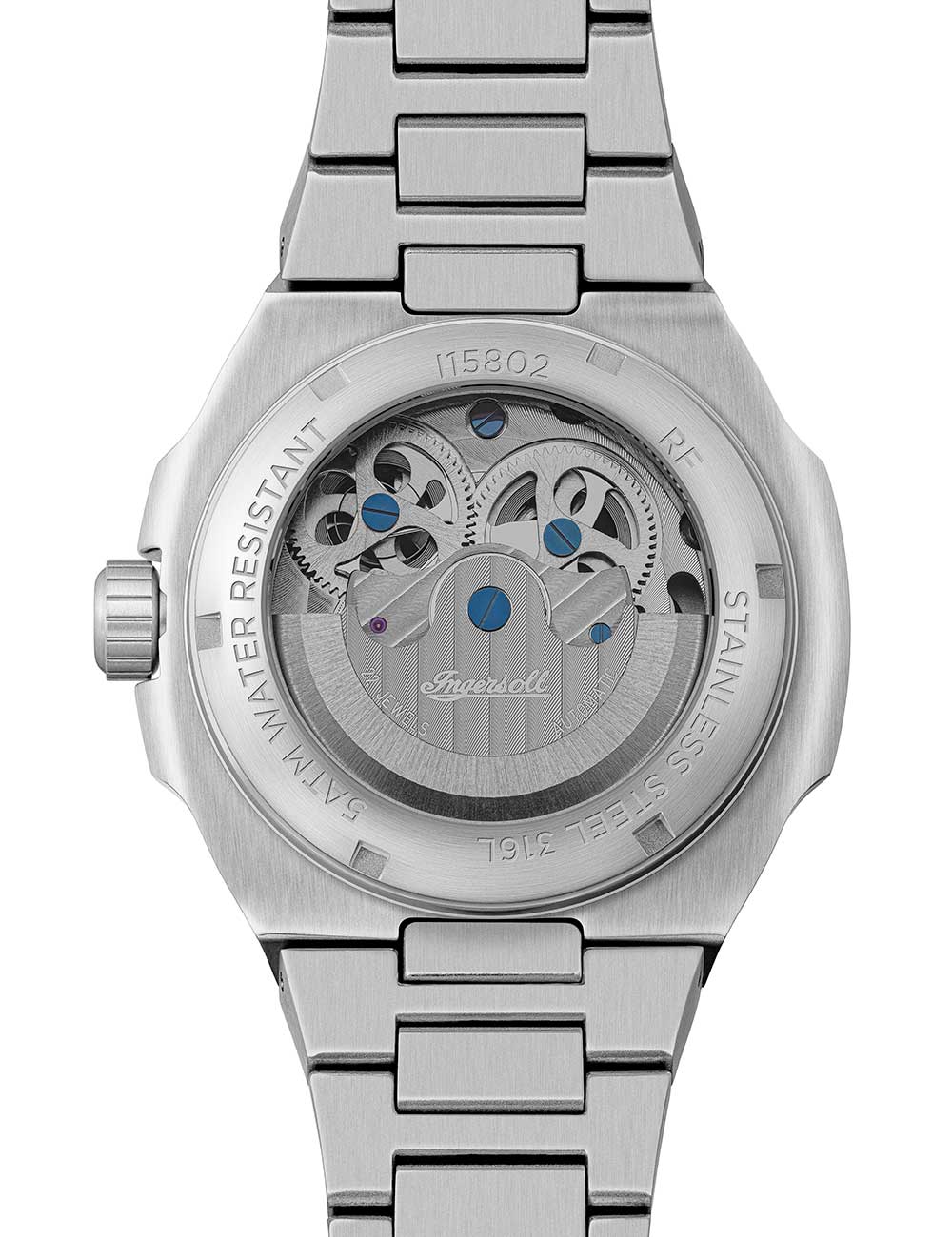 Ingersoll I15802 men's watch The Spirit Automatic 47mm 5ATM