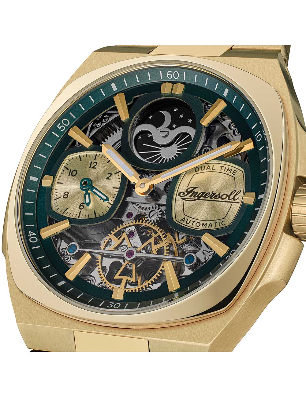 Ingersoll I15803 men's watch The Spirit Automatic 47mm 5ATM