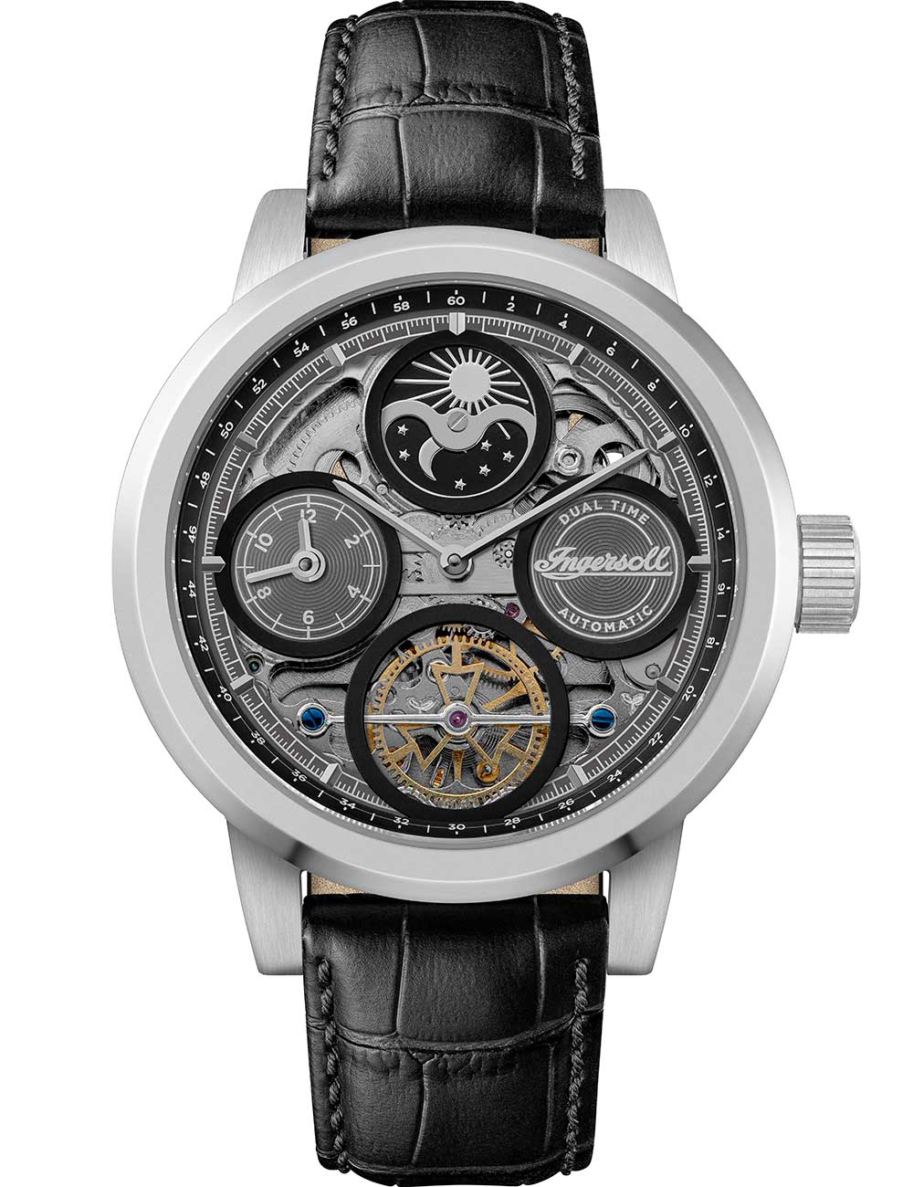 Ingersoll I16001 men's watch The Arc Automatic 44mm 5ATM