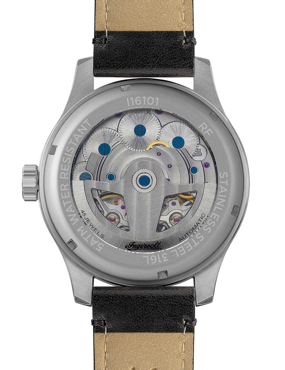 Ingersoll I16101 men's watch The Naismith Automatic 46mm 5ATM