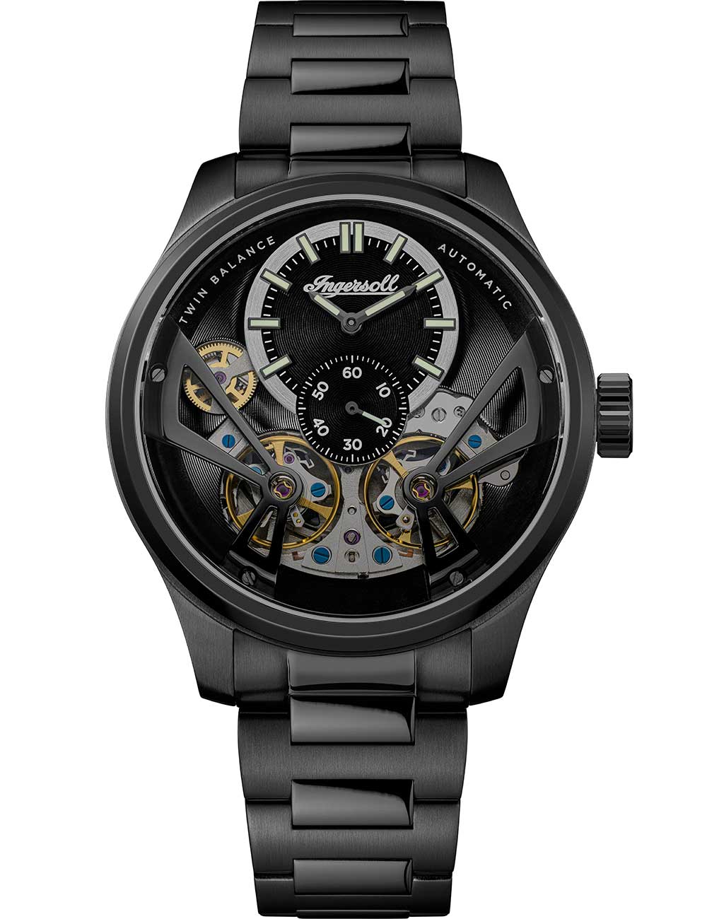Ingersoll I16102 men's watch The Naismith Automatic 46mm 5ATM