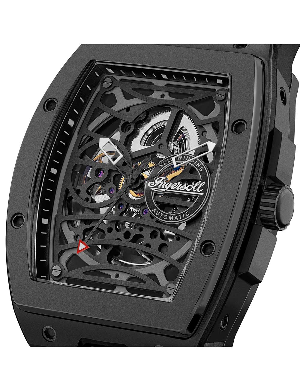 Ingersoll I16201 men's watch The Rim Automatic 42mm 5ATM