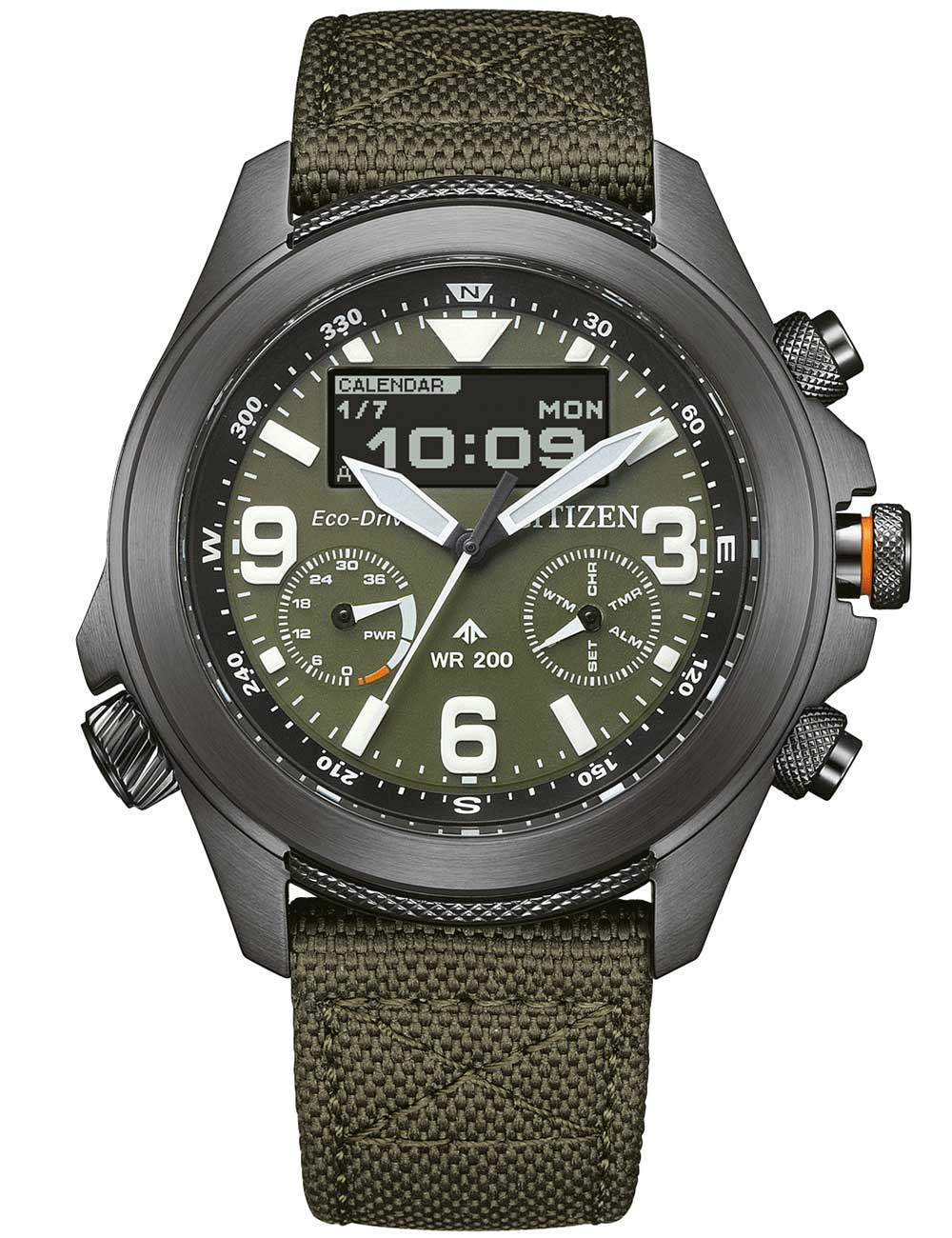 Citizen JV1005-02W men's watch Promaster 35th Anniversary Eco-Drive Combination 44mm 20ATM