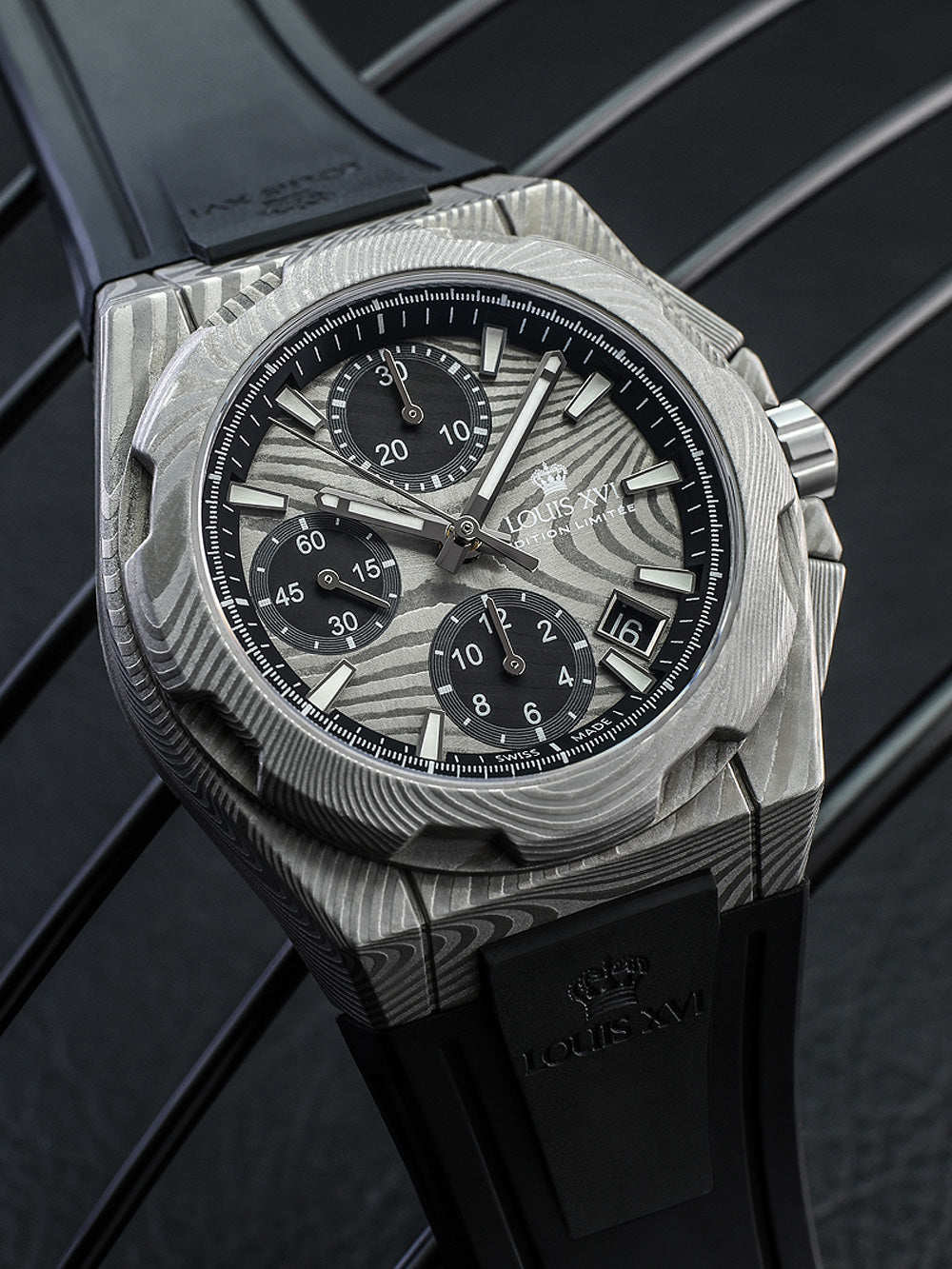 Louis XVI LXVI1201 La Vauguyon Chronograph Automatic men's watch 41mm 5ATM