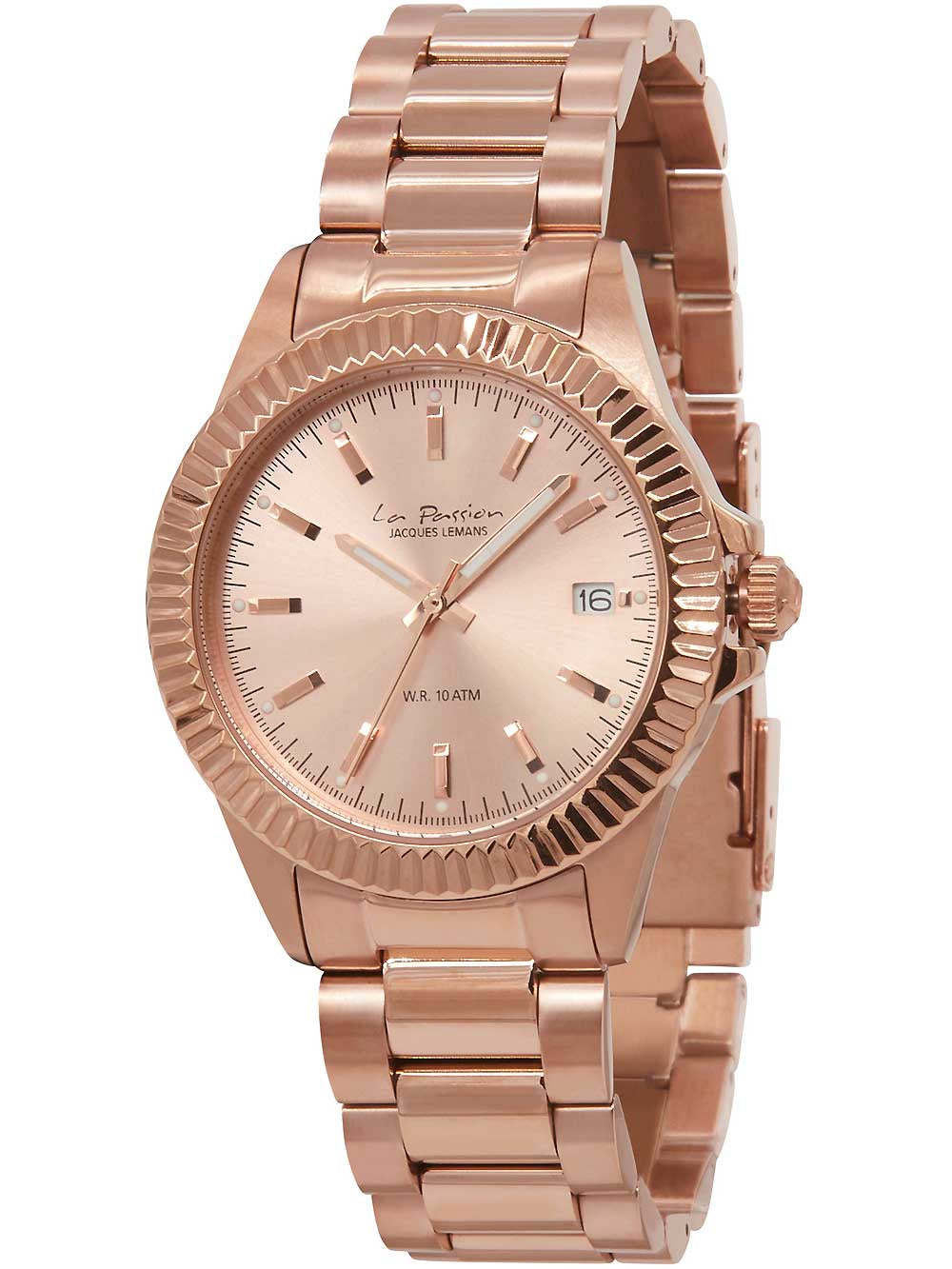 Jacques Lemans LP-125J La Passion women's watch 38mm 10ATM