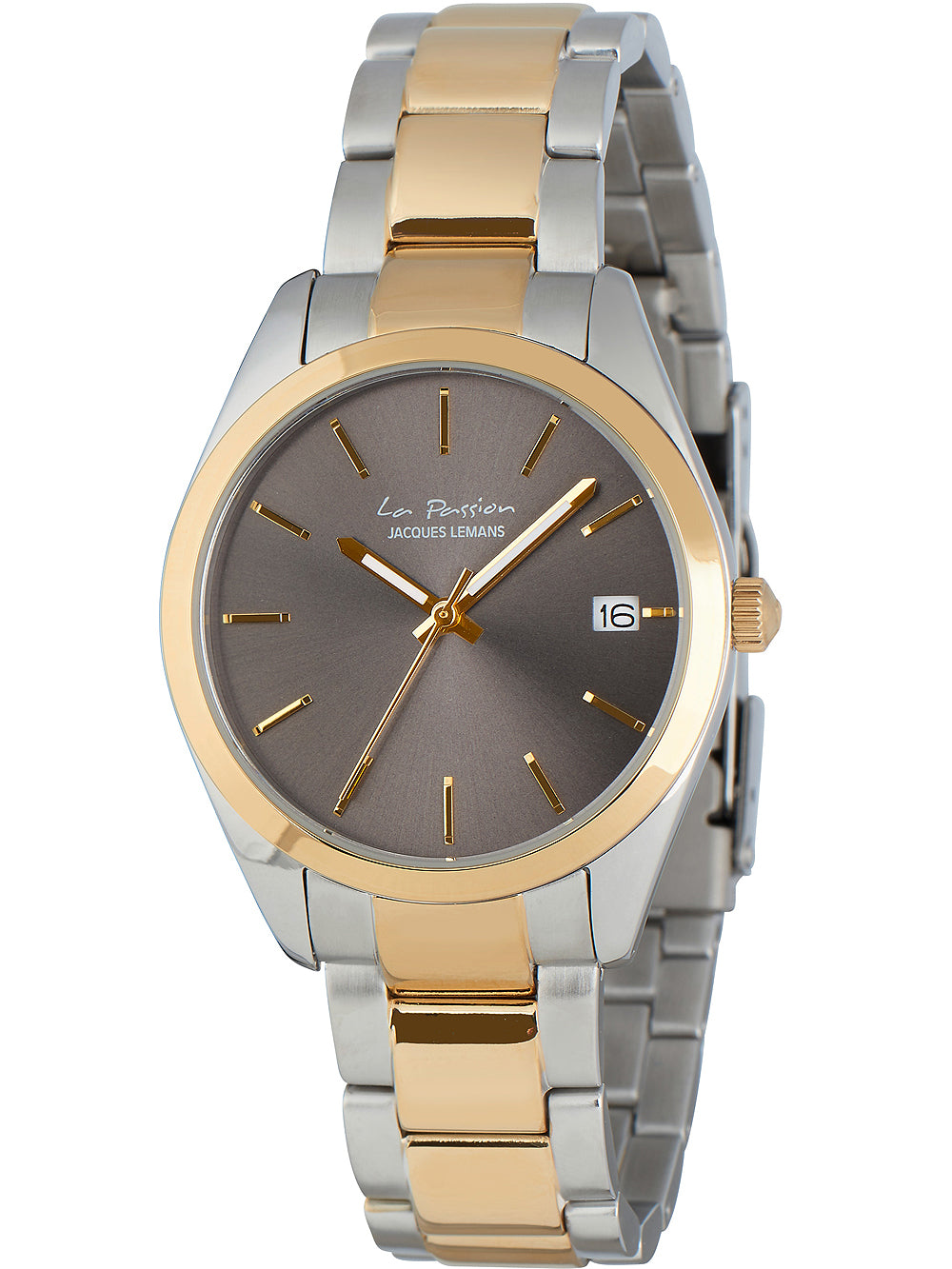 Jacques Lemans LP-132G La Passion women's watch 34mm 10ATM