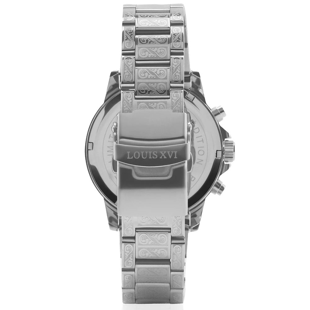 Louis XVI LXVI1095 Palais Royale Arabic Chronograph men's watch 43mm 10ATM