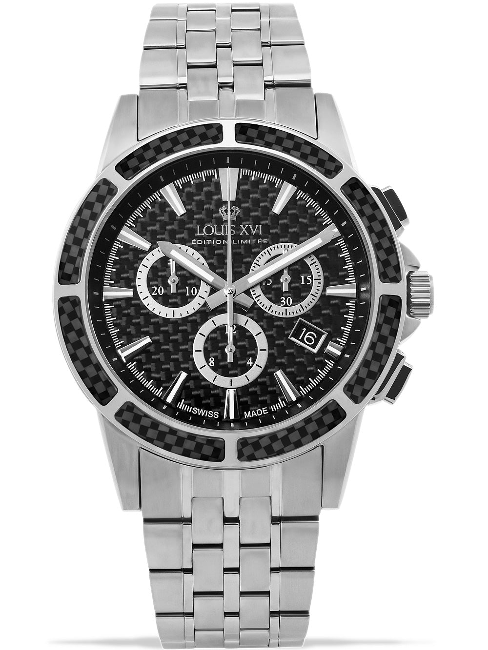 Louis XVI LXVI1100 Majest? Chronograph men's watch 43mm 5ATM