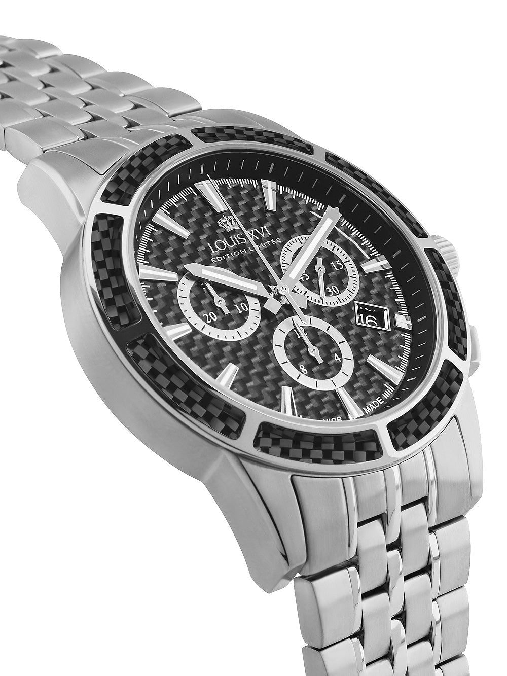 Louis XVI LXVI1100 Majest? Chronograph men's watch 43mm 5ATM