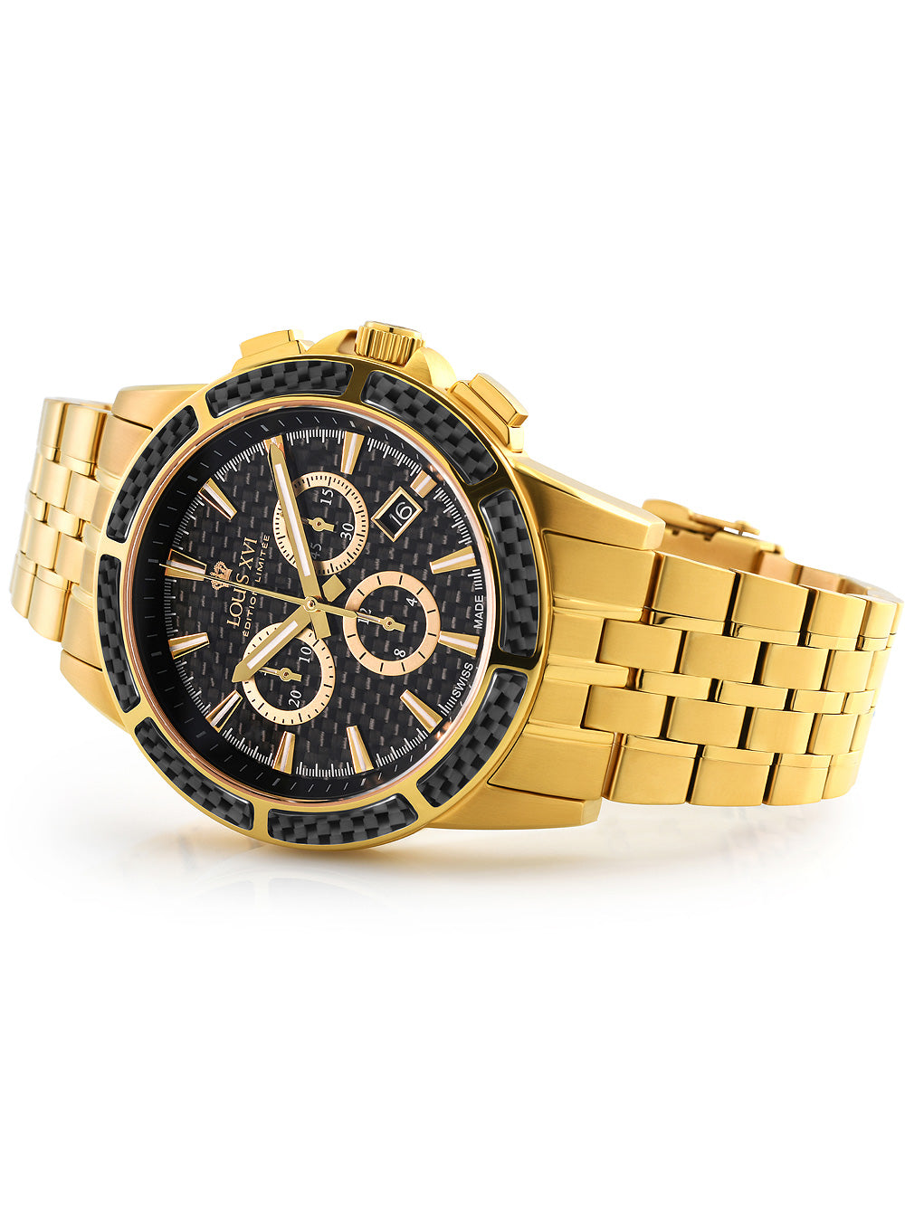 Louis XVI LXVI1102 Majest? Chronograph men's watch 43mm 5ATM