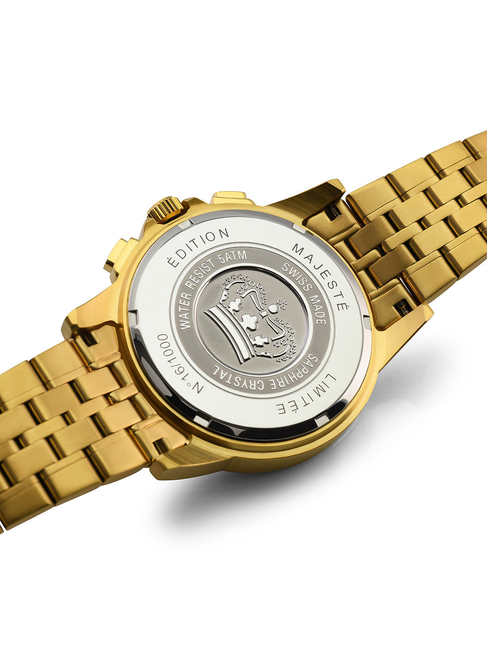 Louis XVI LXVI1102 Majest? Chronograph men's watch 43mm 5ATM