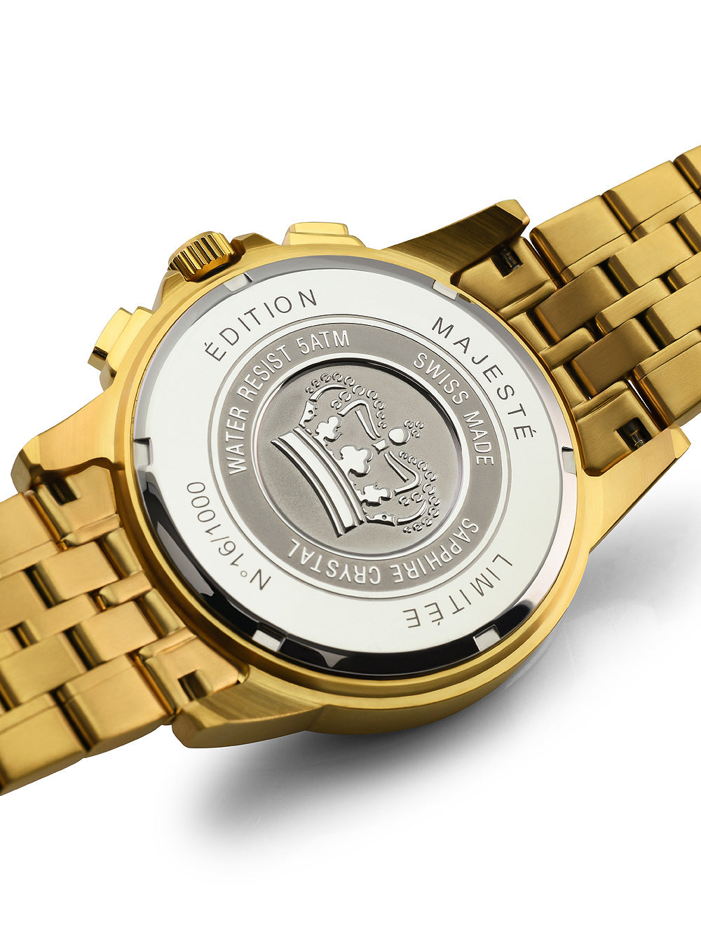 Louis XVI LXVI1103 Majeste Chronograph men's watch 43mm 5ATM