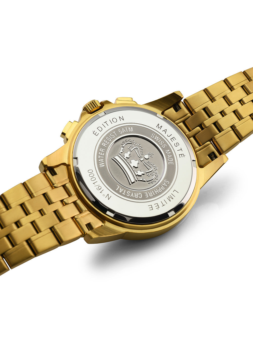 Louis XVI LXVI1105 Majest? Chronograph men's watch 43mm 5ATM
