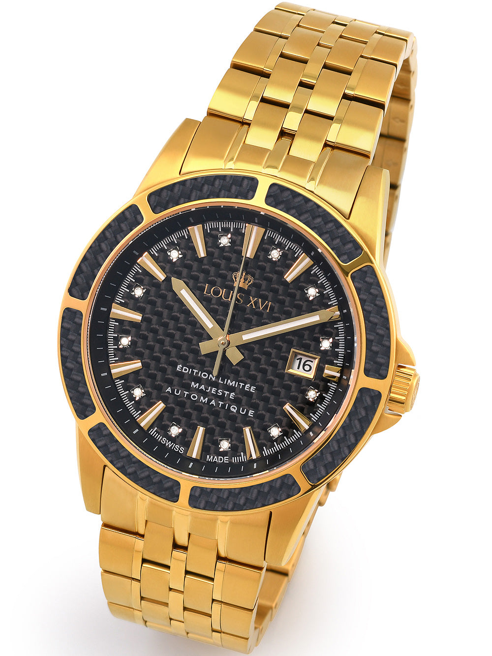 Louis XVI LXVI1112 Majest? Automatic men's watch 43mm 5ATM