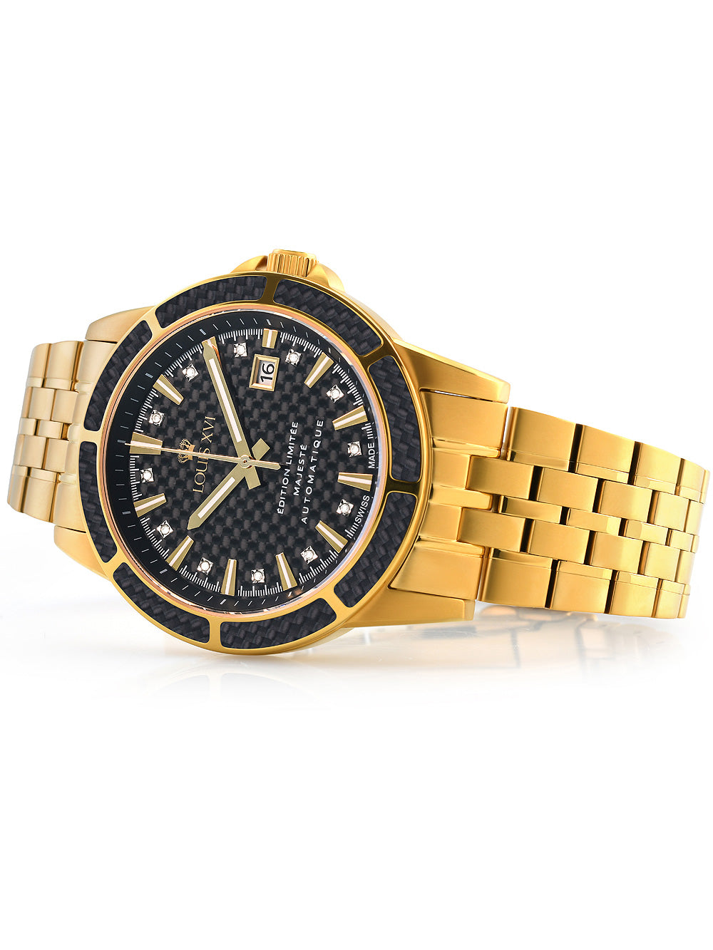 Louis XVI LXVI1112 Majest? Automatic men's watch 43mm 5ATM