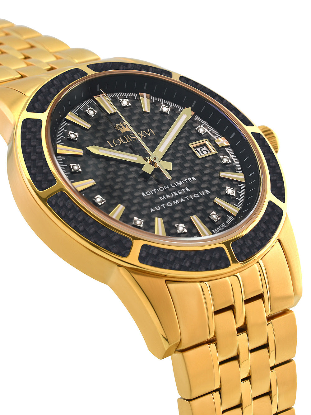 Louis XVI LXVI1112 Majest? Automatic men's watch 43mm 5ATM