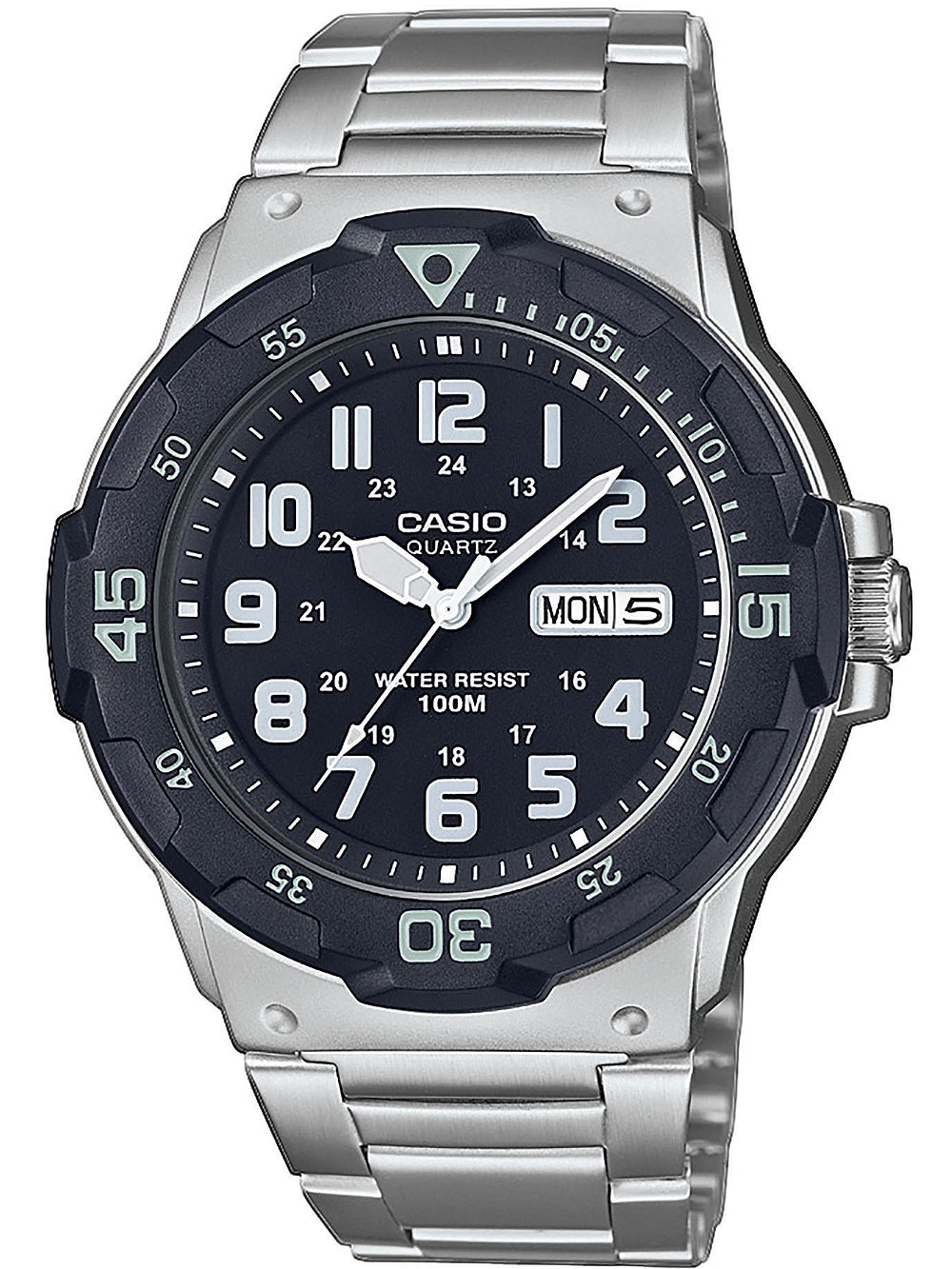 Casio MRW-200HD-1BVEF Collection men's watch 43mm 10ATM