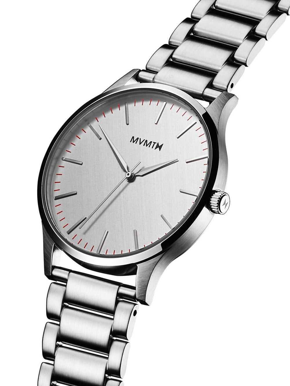 MVMT MT01-S 40 Series Silver men's watch 40mm 3ATM