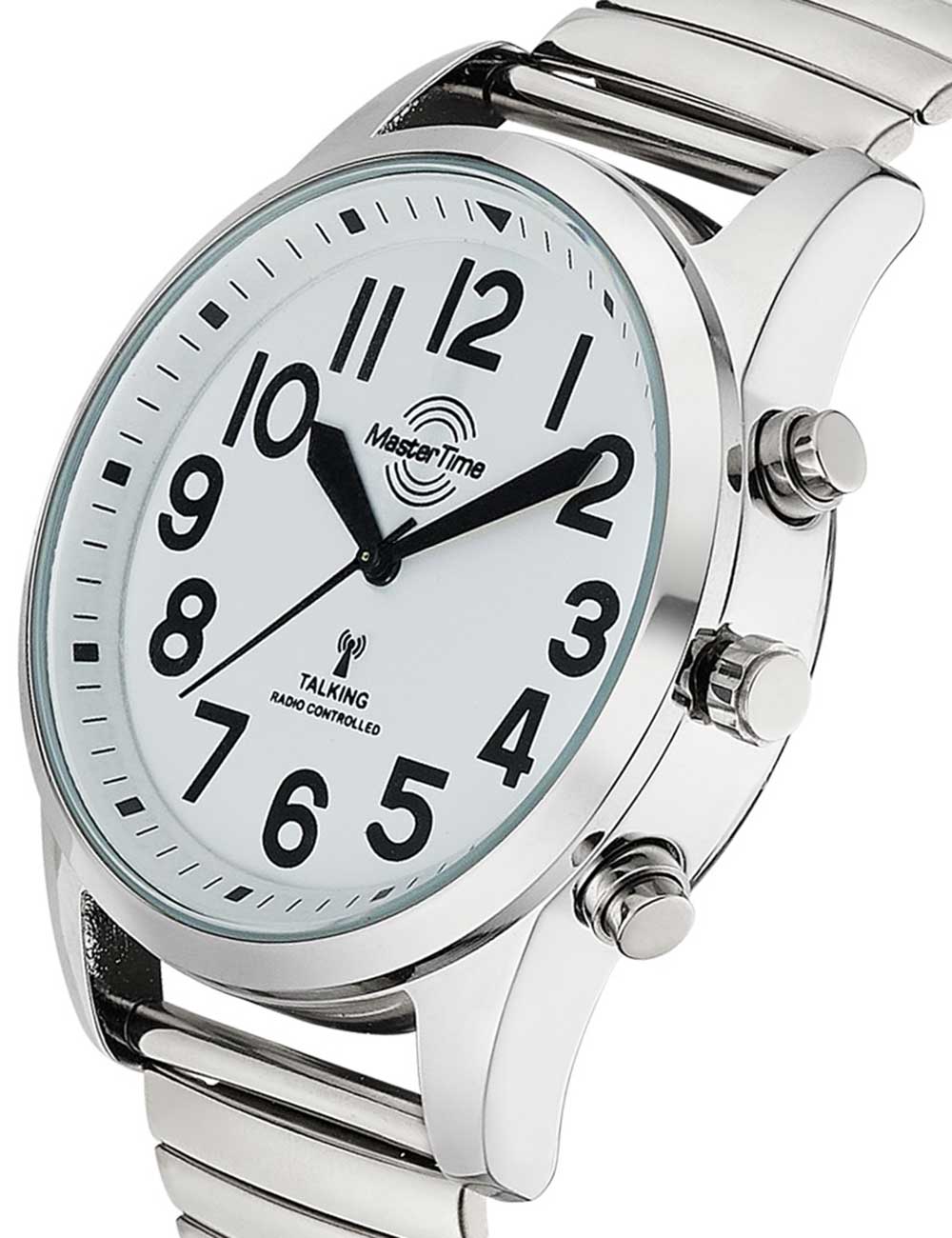 Master Time MTGA-10691-61M Talking men's watch radio quartz 43mm
