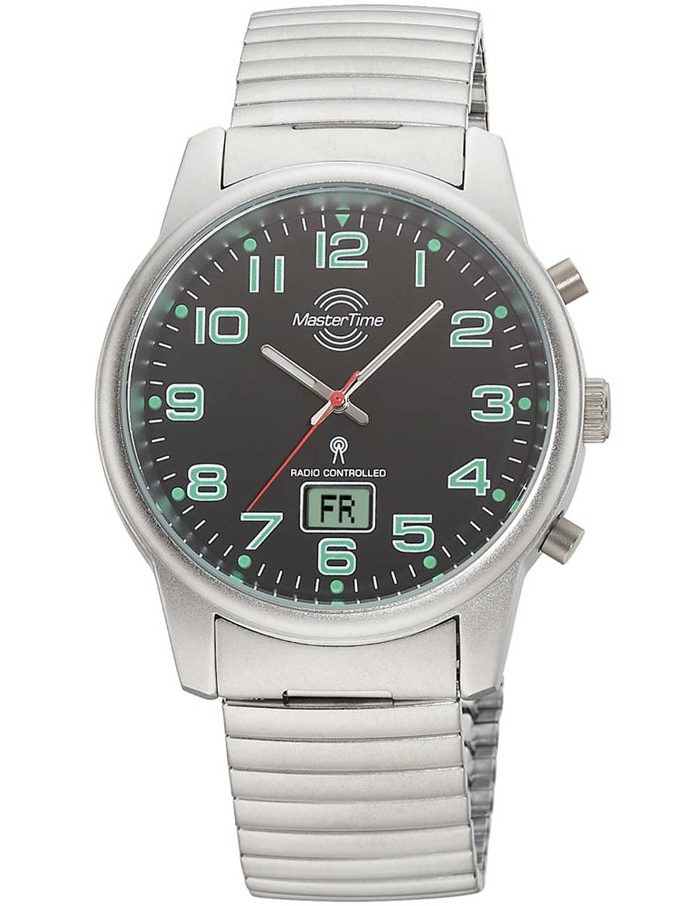 Master Time MTGA-10763-22E radio controlled Basic Series men's watch 41mm 3ATM