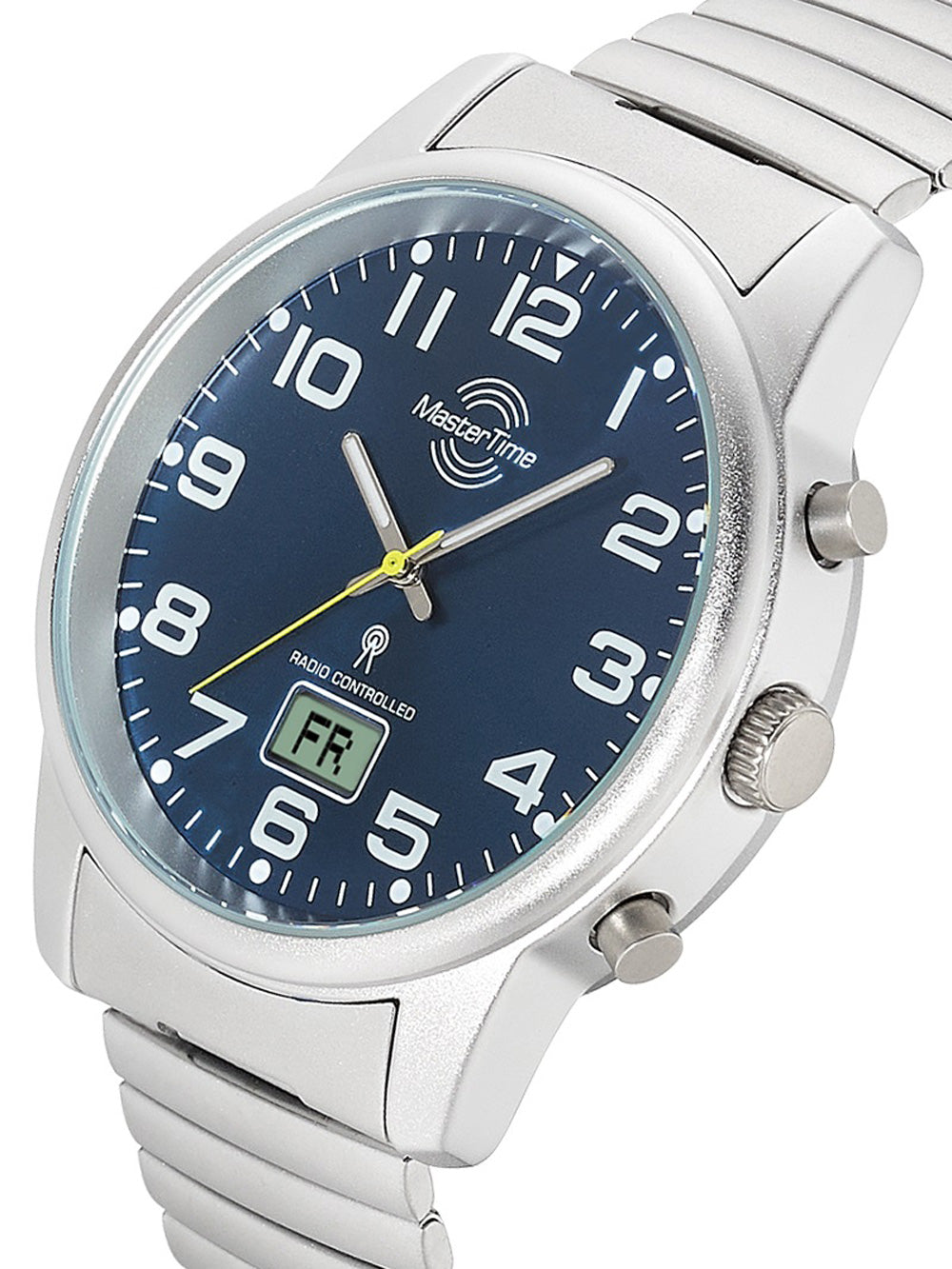 Master Time MTGA-10823-32M men's watch Zugband Radio-Controlled 41mm 3ATM