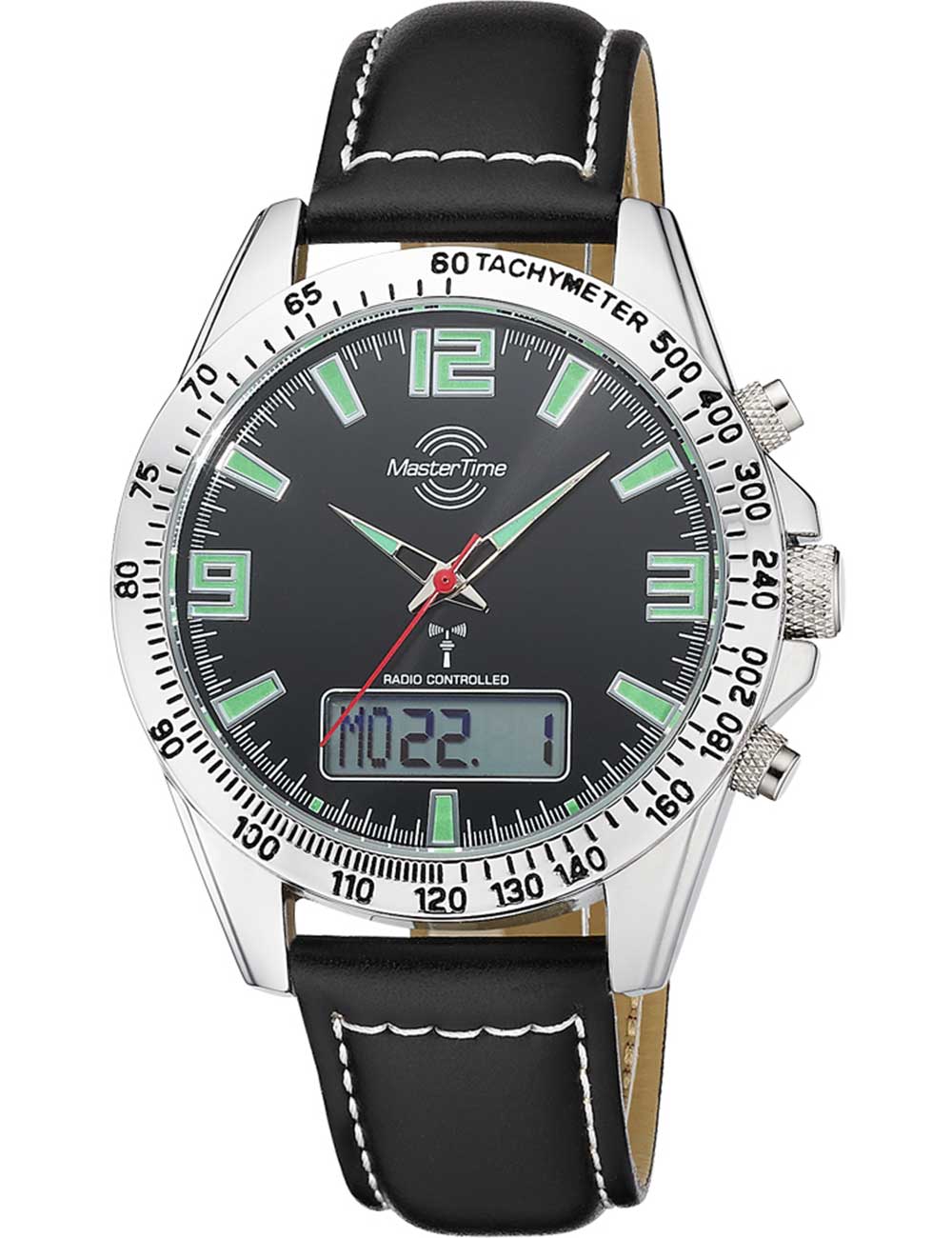 Master Time MTGA-10873-22L men's watch Sporty Big Date Chronograph 42mm 5ATM