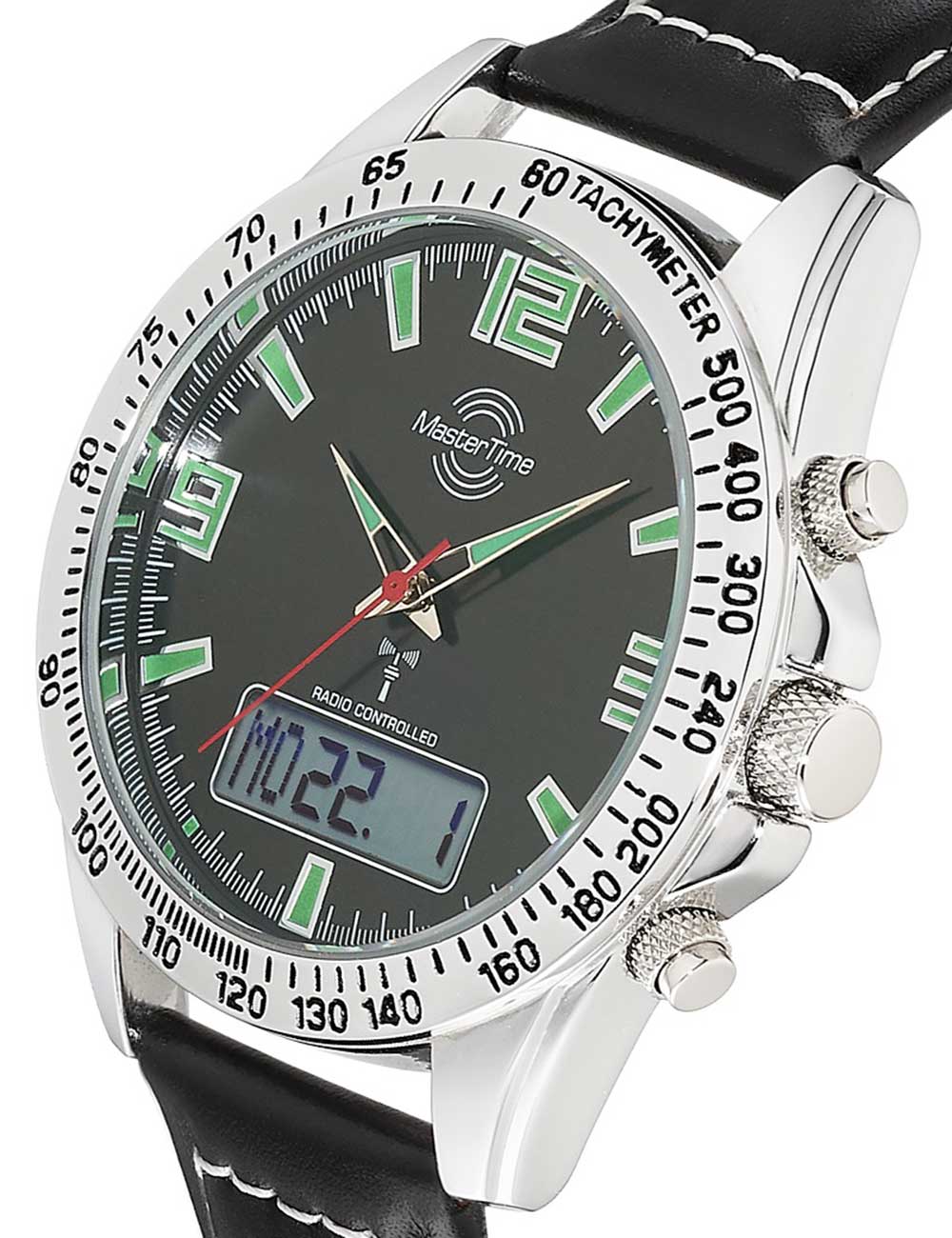 Master Time MTGA-10873-22L men's watch Sporty Big Date Chronograph 42mm 5ATM