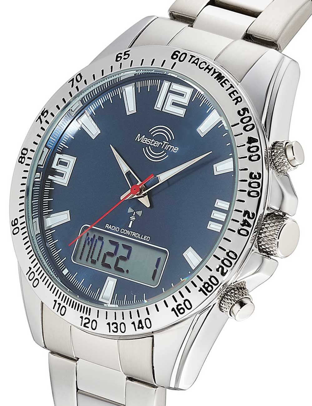 Master Time MTGA-10875-32M men's watch Sporty Big Date Chronograph 42mm 5ATM