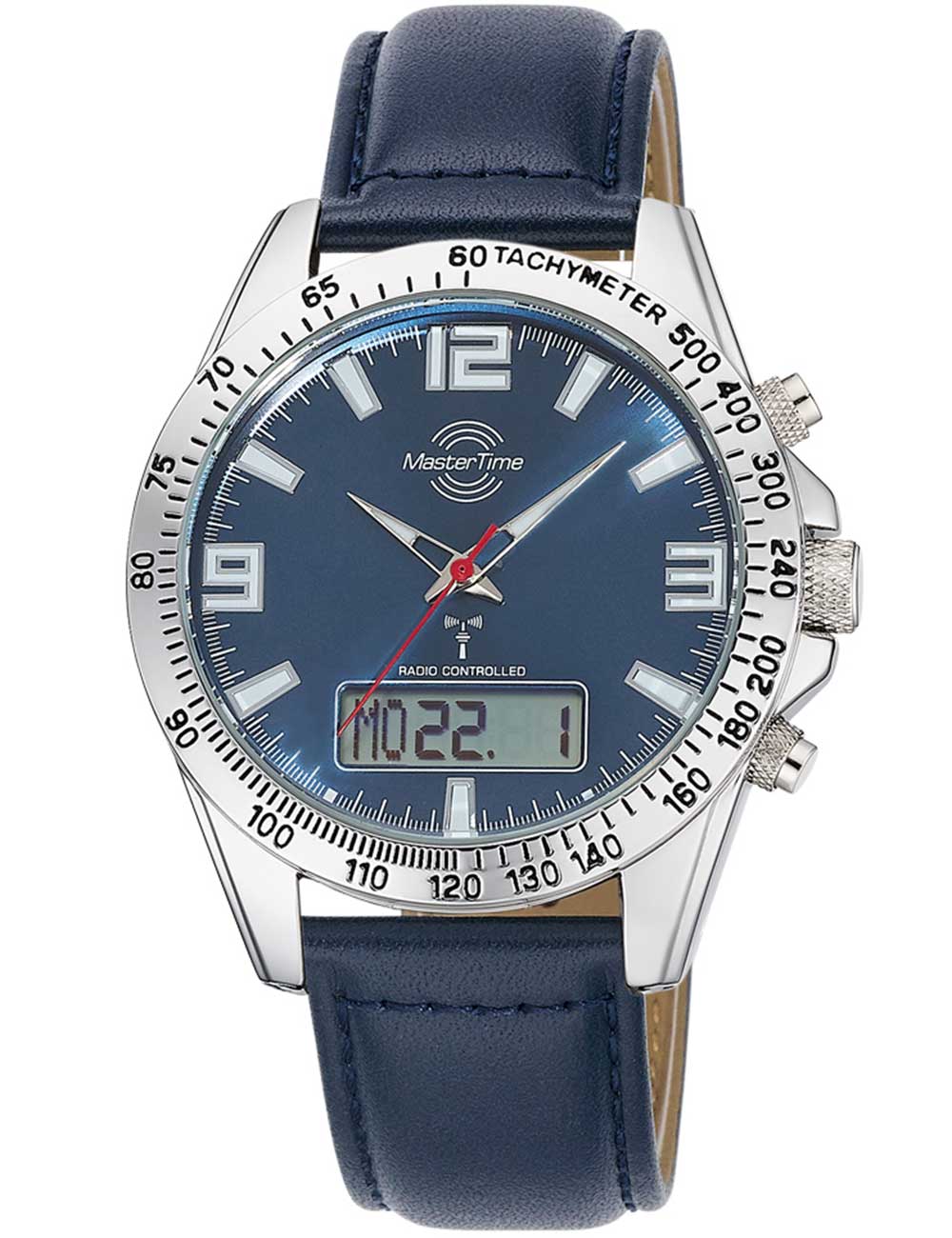 Master Time MTGA-10876-32L men's watch Sporty Big Date Chronograph 42mm 5ATM