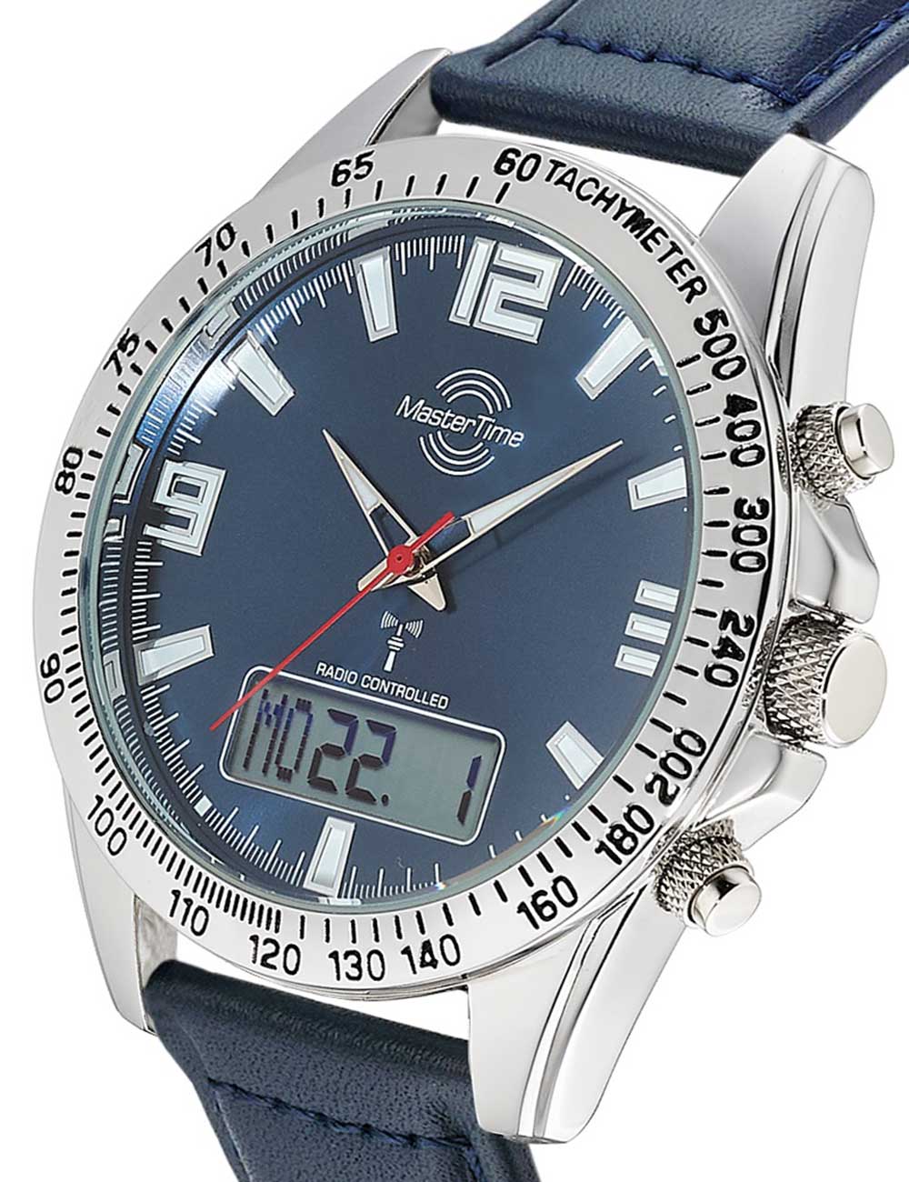 Master Time MTGA-10876-32L men's watch Sporty Big Date Chronograph 42mm 5ATM