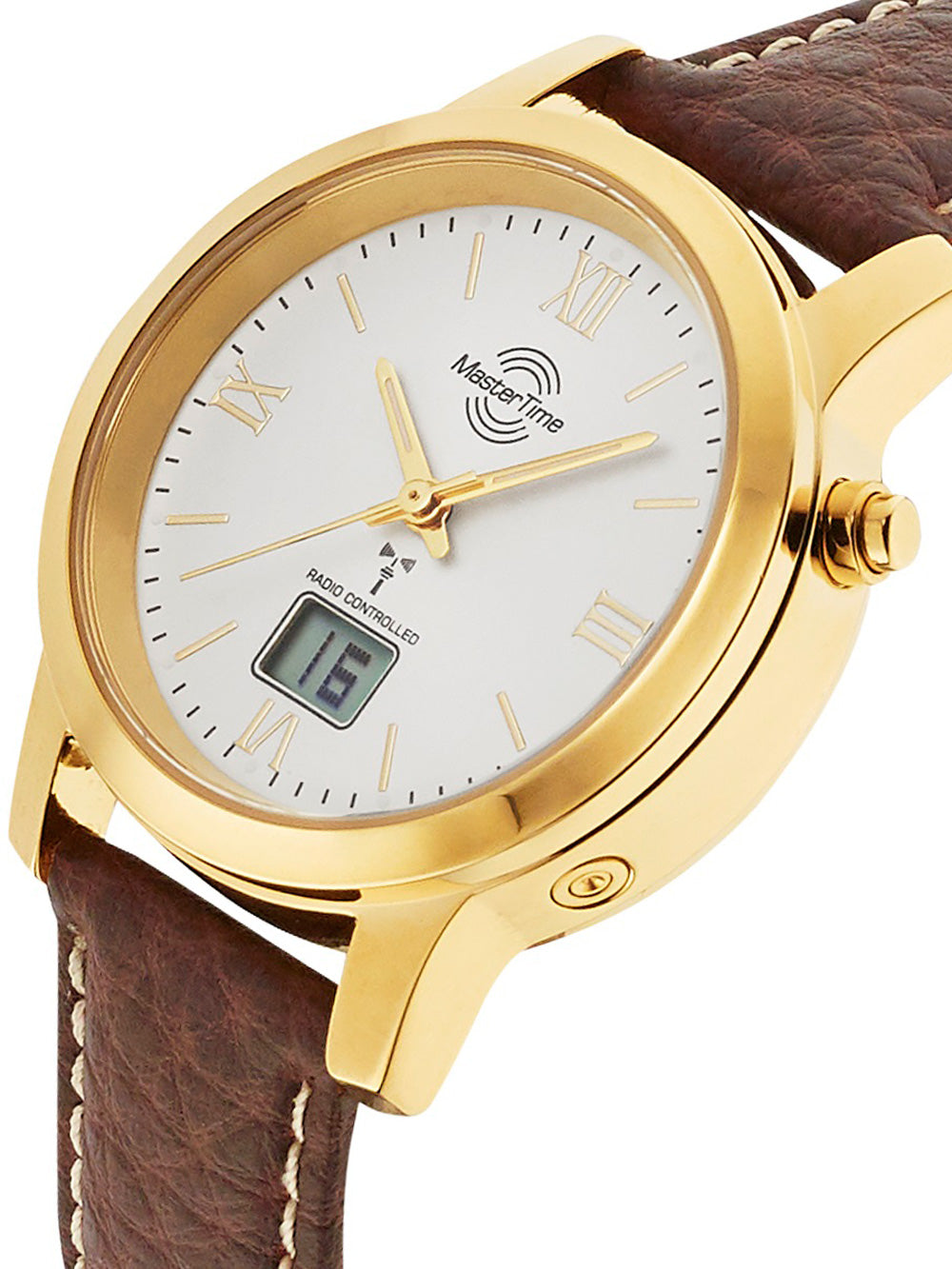 Master Time MTLA-10299-13L Radio Controlled Basic Series women's watch 34mm 3ATM