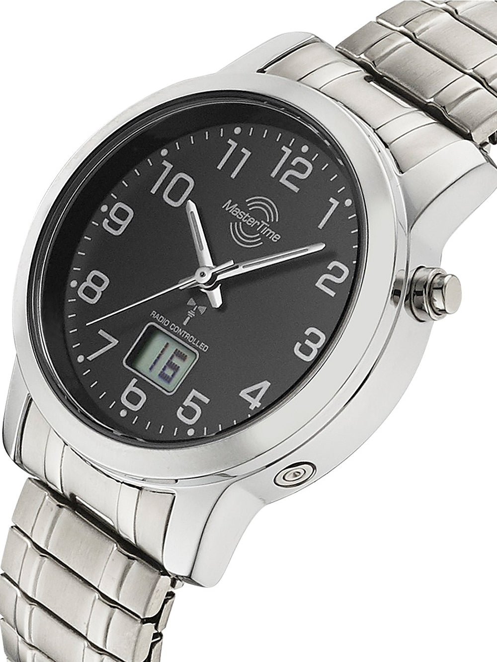 Master Time MTLA-10309-22M Radio Controlled Basic Series women's watch 34mm 3ATM