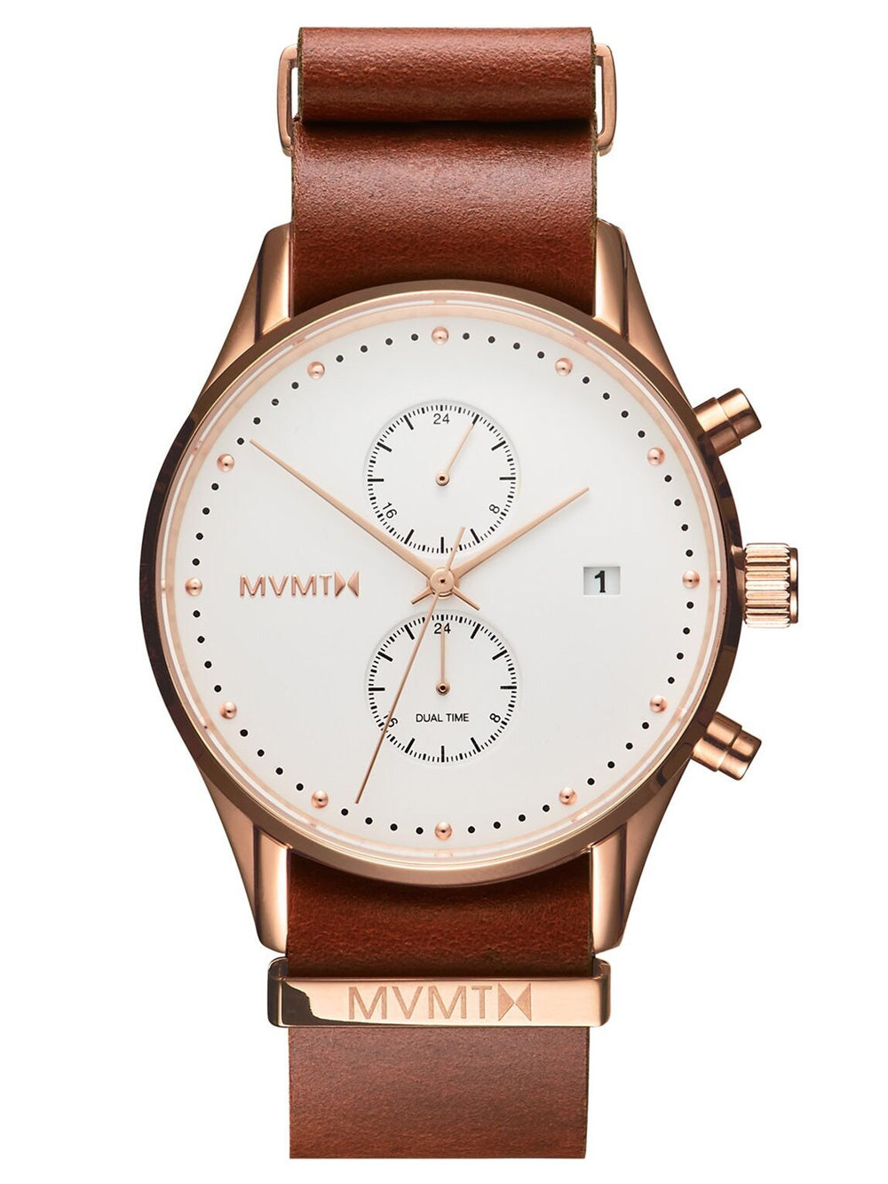MVMT MV01-RGNA2 Voyager Rosewood men's watch 42mm 10ATM