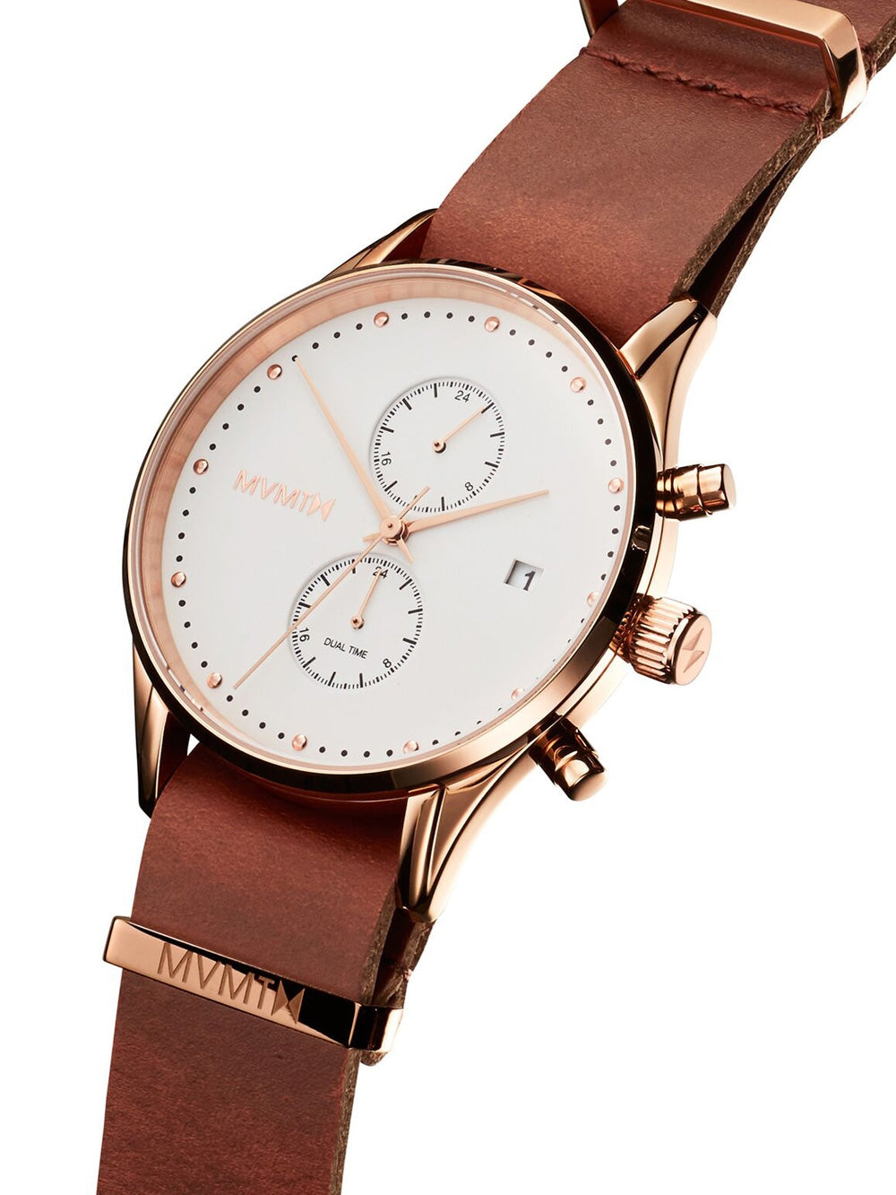 MVMT MV01-RGNA2 Voyager Rosewood men's watch 42mm 10ATM