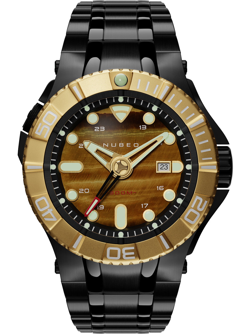 Nubeo NB-6054-11 men's watch Manta Automatic 54mm 30ATM