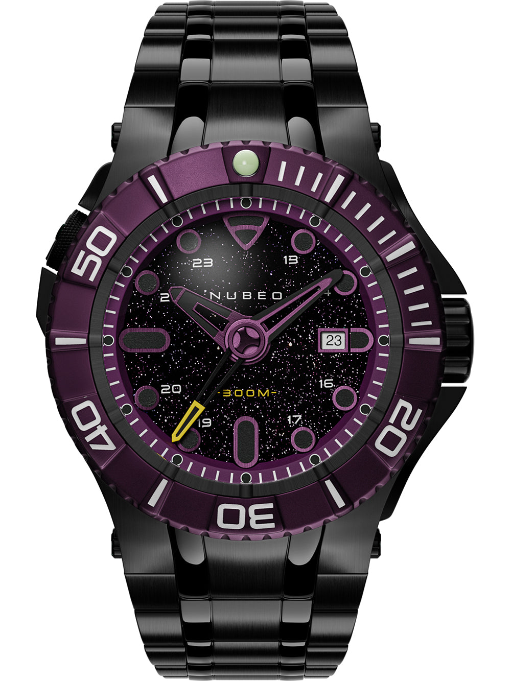 Nubeo NB-6054-22 men's watch Manta Automatic 54mm 30ATM
