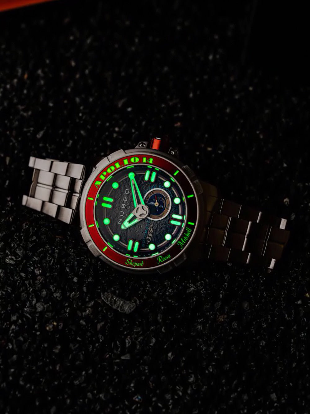 Nubeo NB-6093-22 men's watch Apollo 55th Automatic Limited Edition 48mm 20ATM