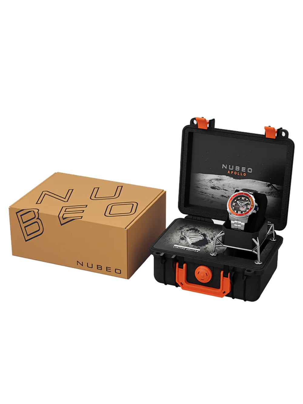 Nubeo NB-6093-33 men's watch Apollo 55th Automatic Limited Edition 48mm 20ATM