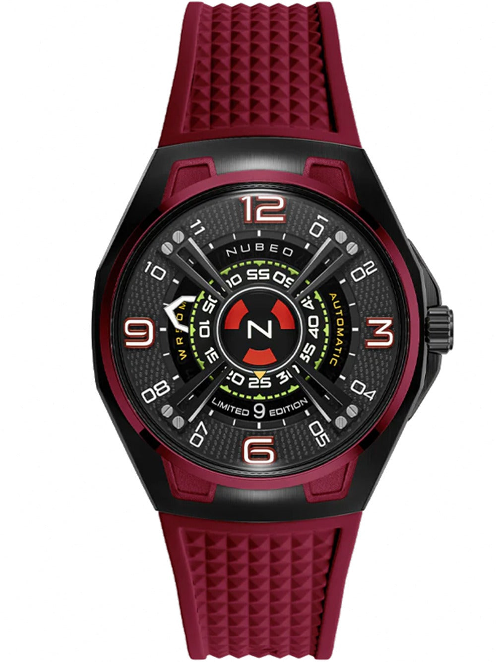 Nubeo NB-6094-02 men's watch OAO Automatic Limited Edition 44mm 5ATM