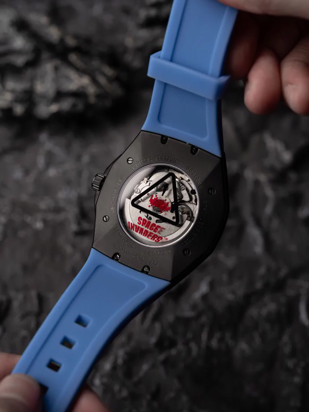 Nubeo NB-6099-SI-03 men's watch Space Invaders Limited Edition Automatic 44mm 5ATM