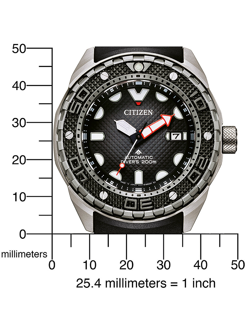 Citizen NB6004-08E Promaster Marine Automatic men's watch 46mm 20ATM