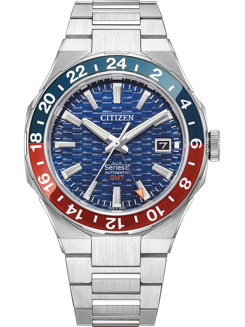 Citizen NB6030-59L Series 8 Automatic GMT men's watch 41mm 10ATM