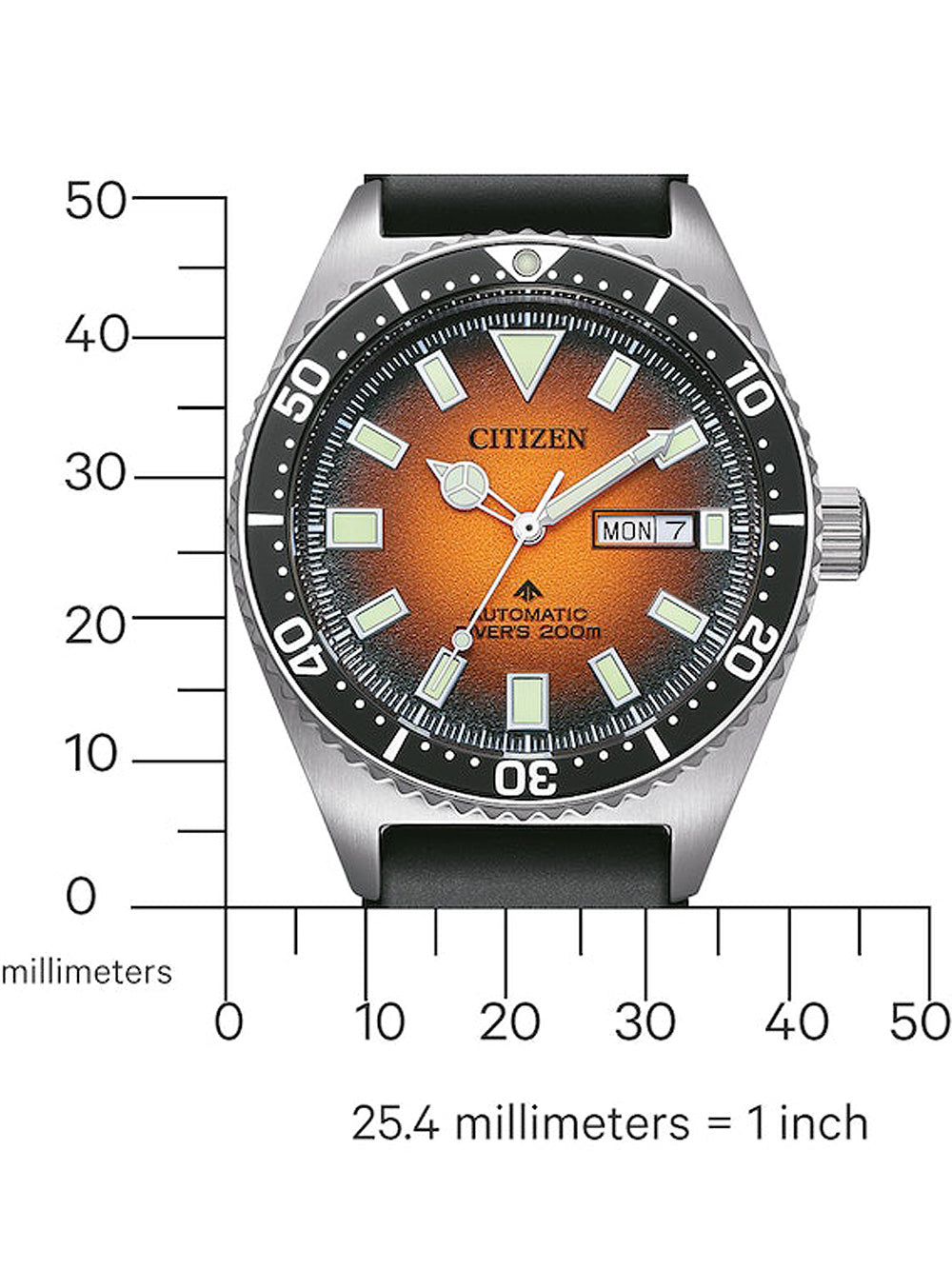 Citizen NY0120-01Z Promaster Marine Automatic men's watch 41mm 20ATM