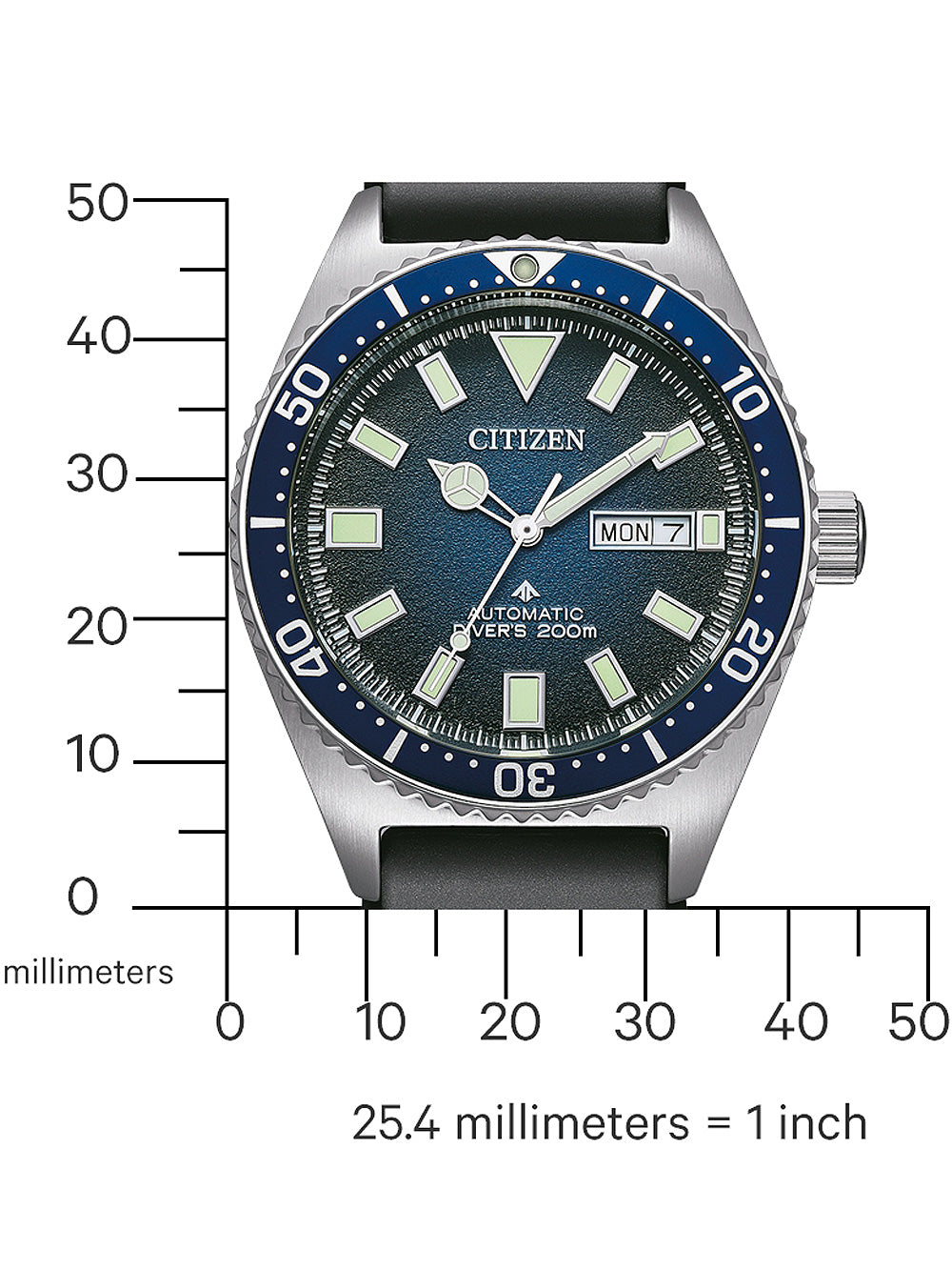 Citizen NY0129-07L Promaster Marine Automatic men's watch 41mm 20ATM