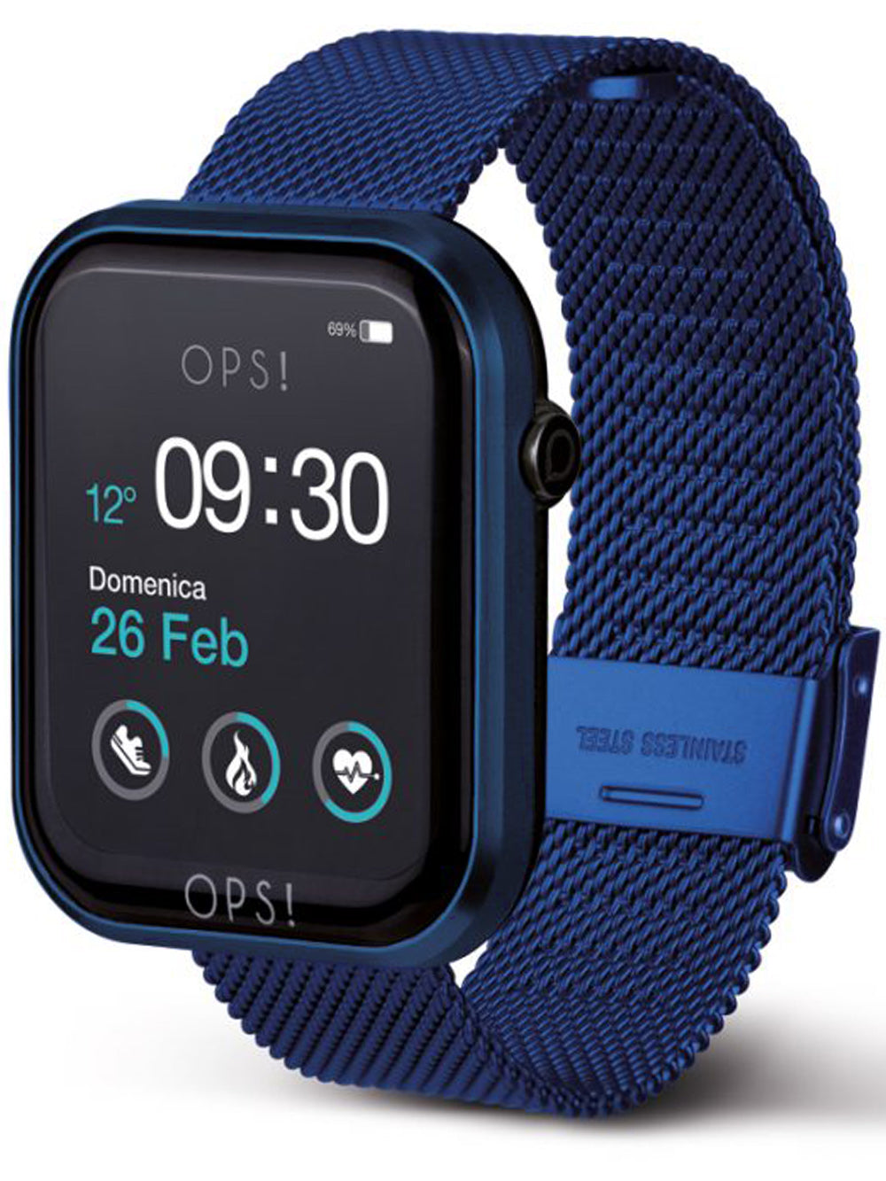 OPS!SMART OPSSW-20 Call Unisex Smartwatch 38mm
