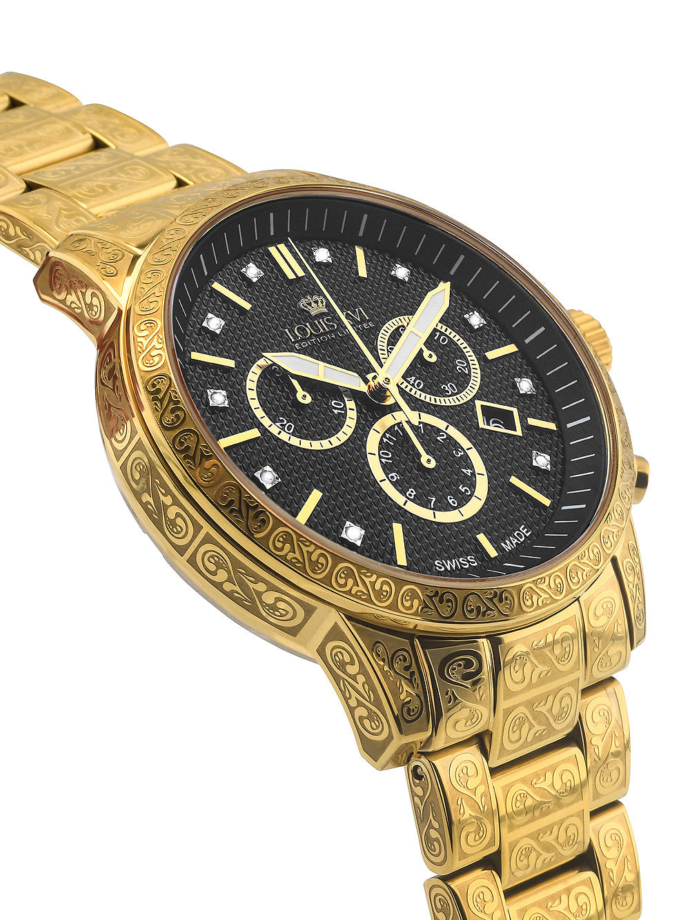 Louis XVI LXVI1085 Palais Royale Chronograph men's watch 43mm 5ATM